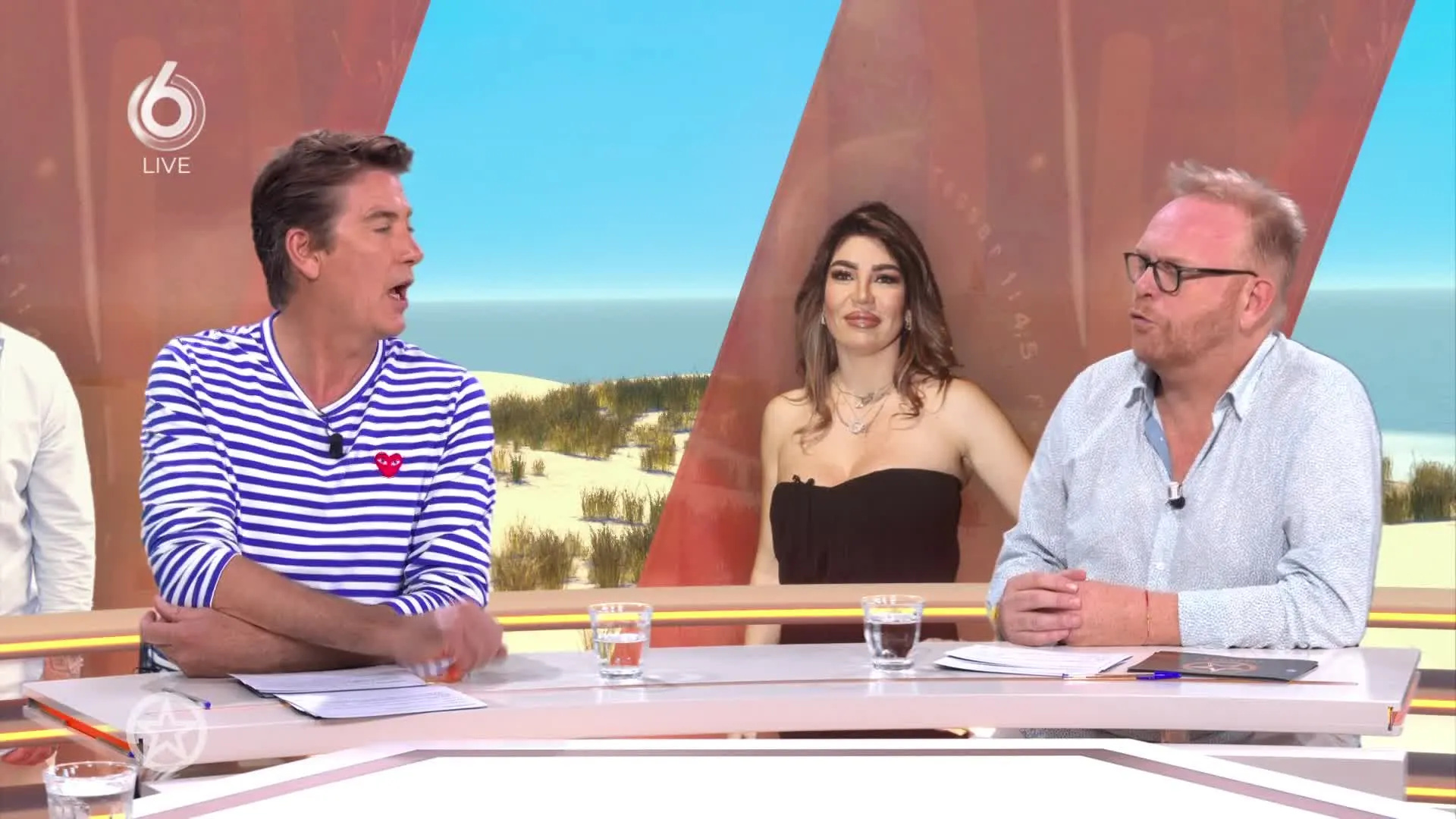 Andy en Melisa terug op tv