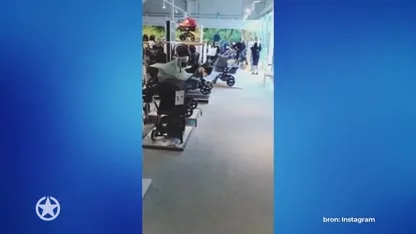 Tim Douwsma maakt testritje met kinderwagen