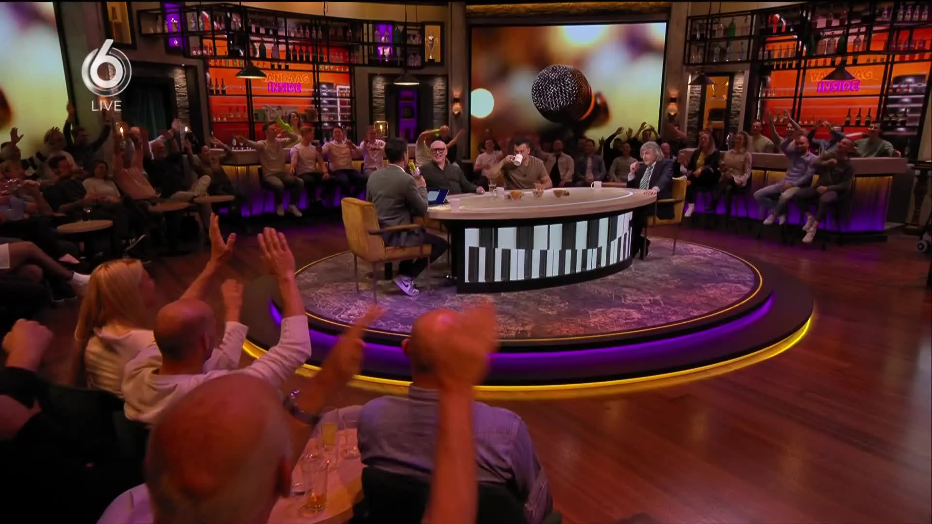 Tv-optreden Wilfred Genee loopt uit de hand