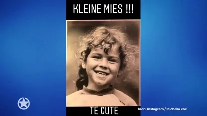 ZIEN: Zo zag Michella Kox er vroeger uit