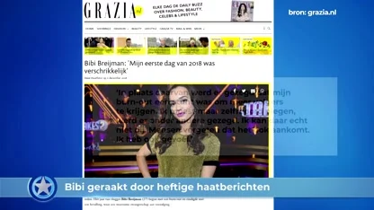 Show Update: Bibi geraakt door heftige haatberichten