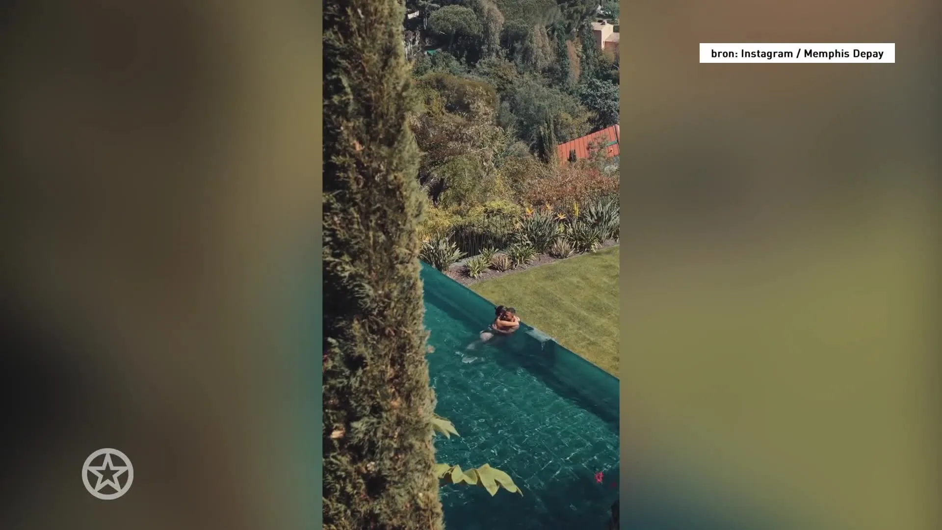 Memphis Depay deelt romantische video met nieuwe vriendin