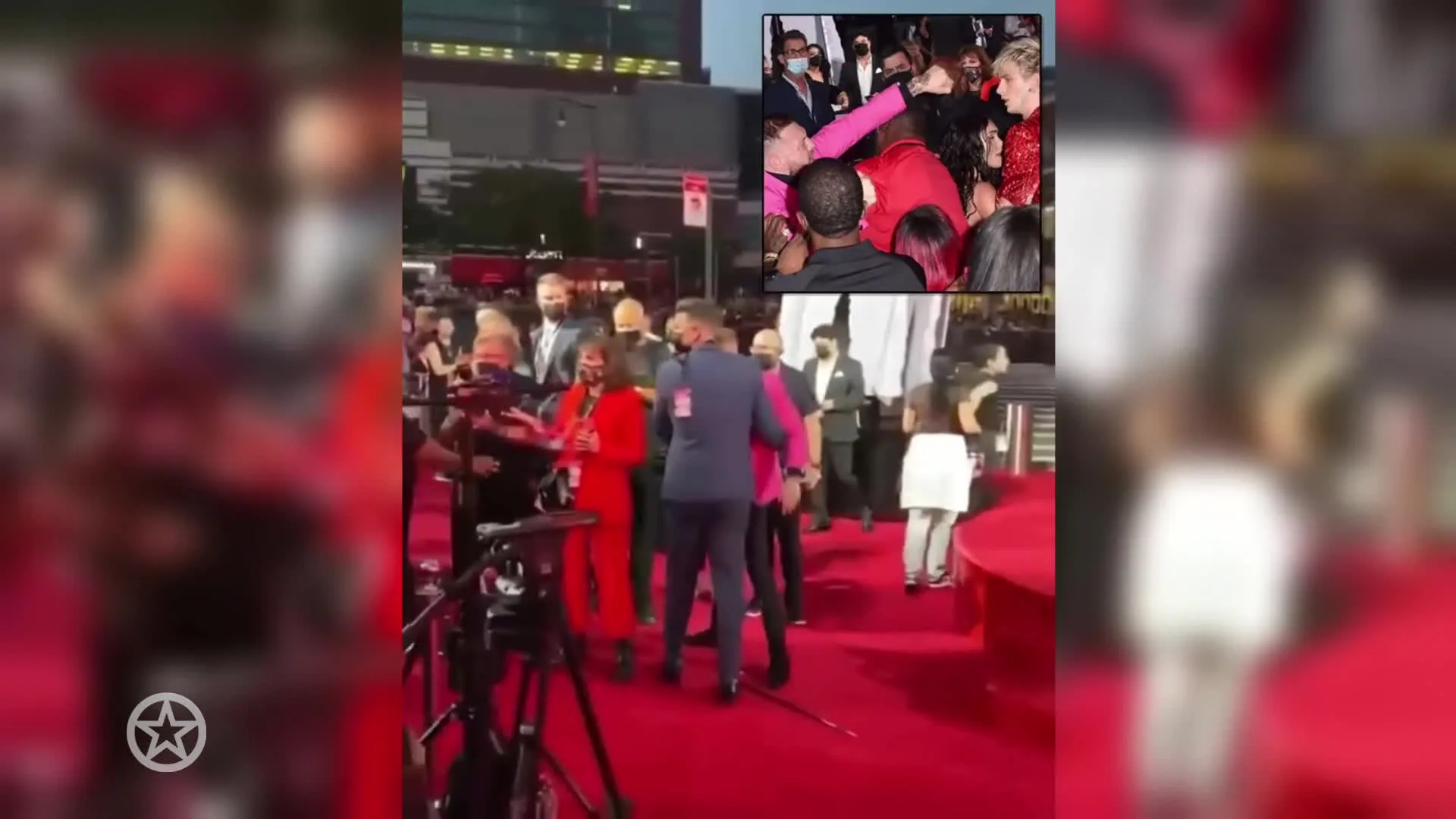 Ruzie tijdens de VMA's