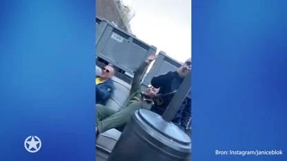 Donny en Janice gaan los met vriendengroep