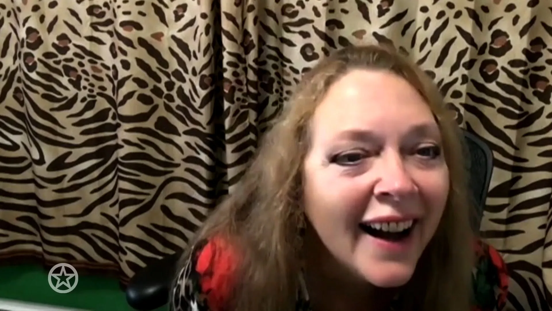 Carole Baskin reageert op bizarre foto Romy Monteiro