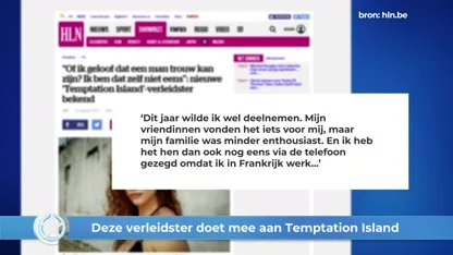 Show Update: Deze verleidster doet mee aan Temptation