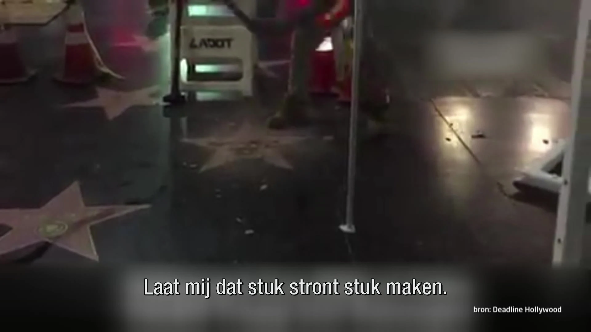 Walk of Fame-ster Trump gesloopt