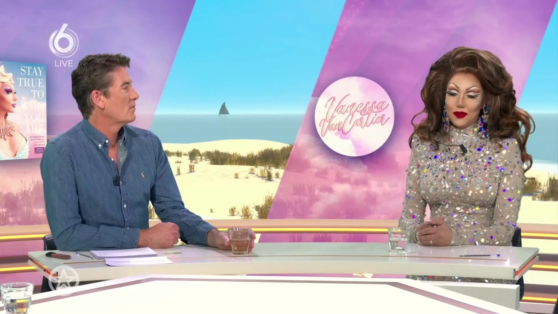 Dragqueen Vanessa van Cartier over leven en boek