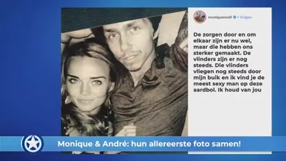 Show Update: Monique & André - hun allereerste foto samen!