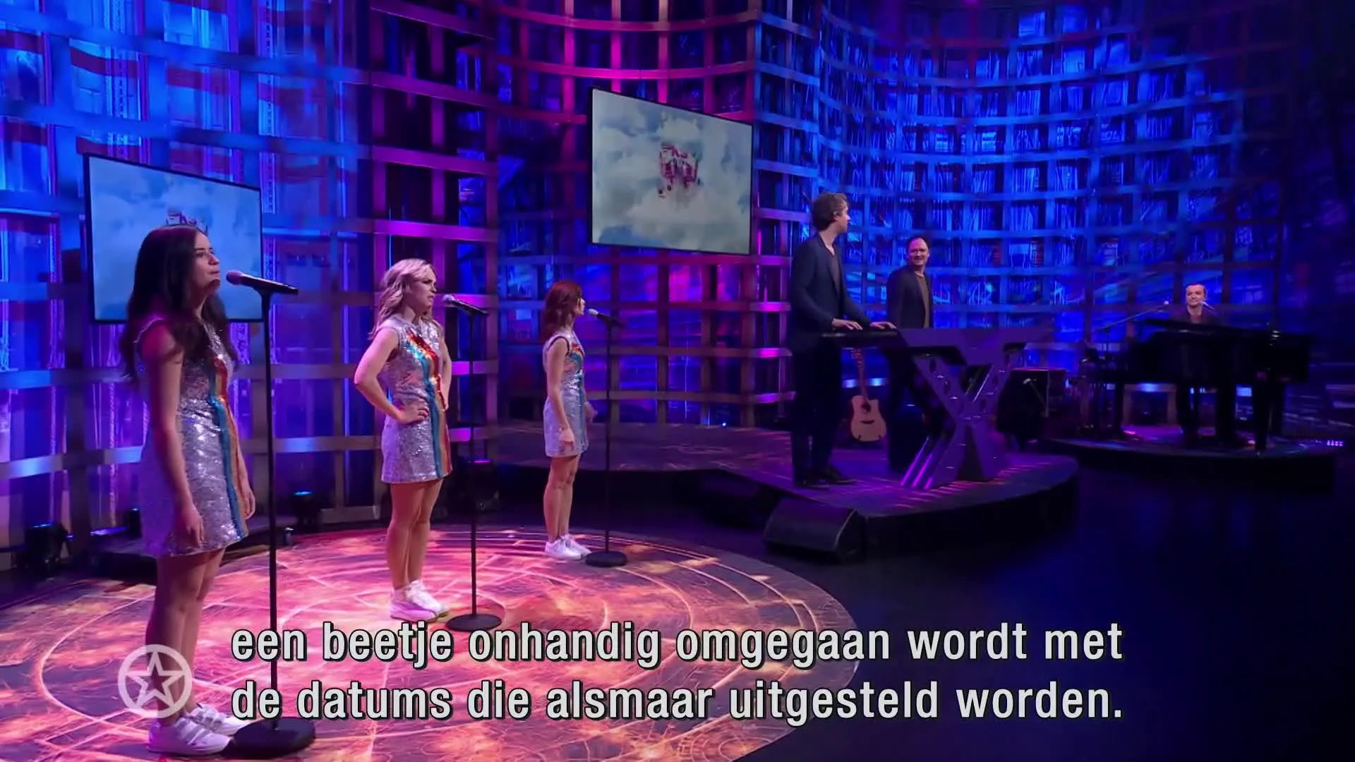 K3 haalt uit naar Mark Rutte en Hugo de Jonge