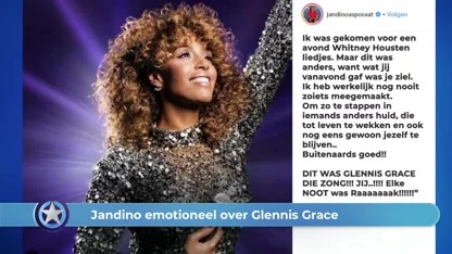 Show Update: Jandino overdonderd door Glennis!
