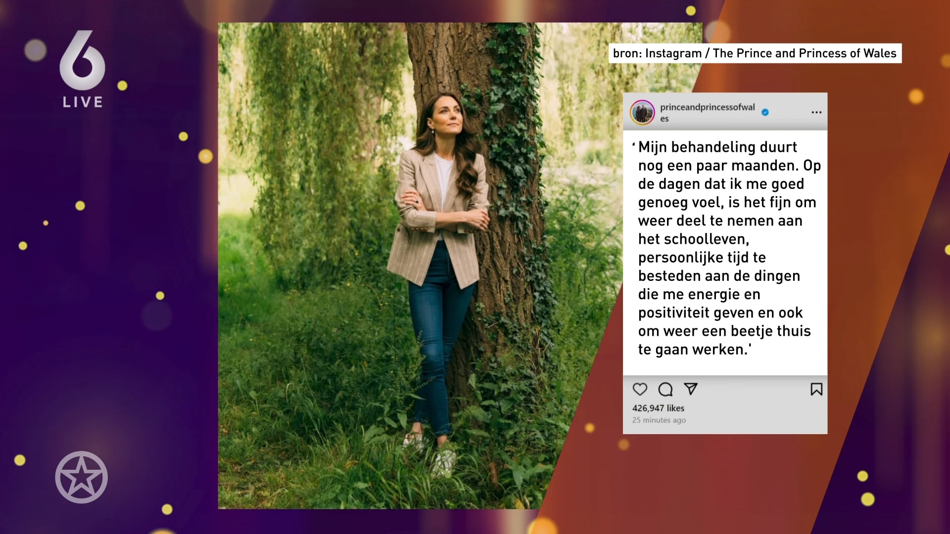 Prinses Catherine geeft update over gezondheid