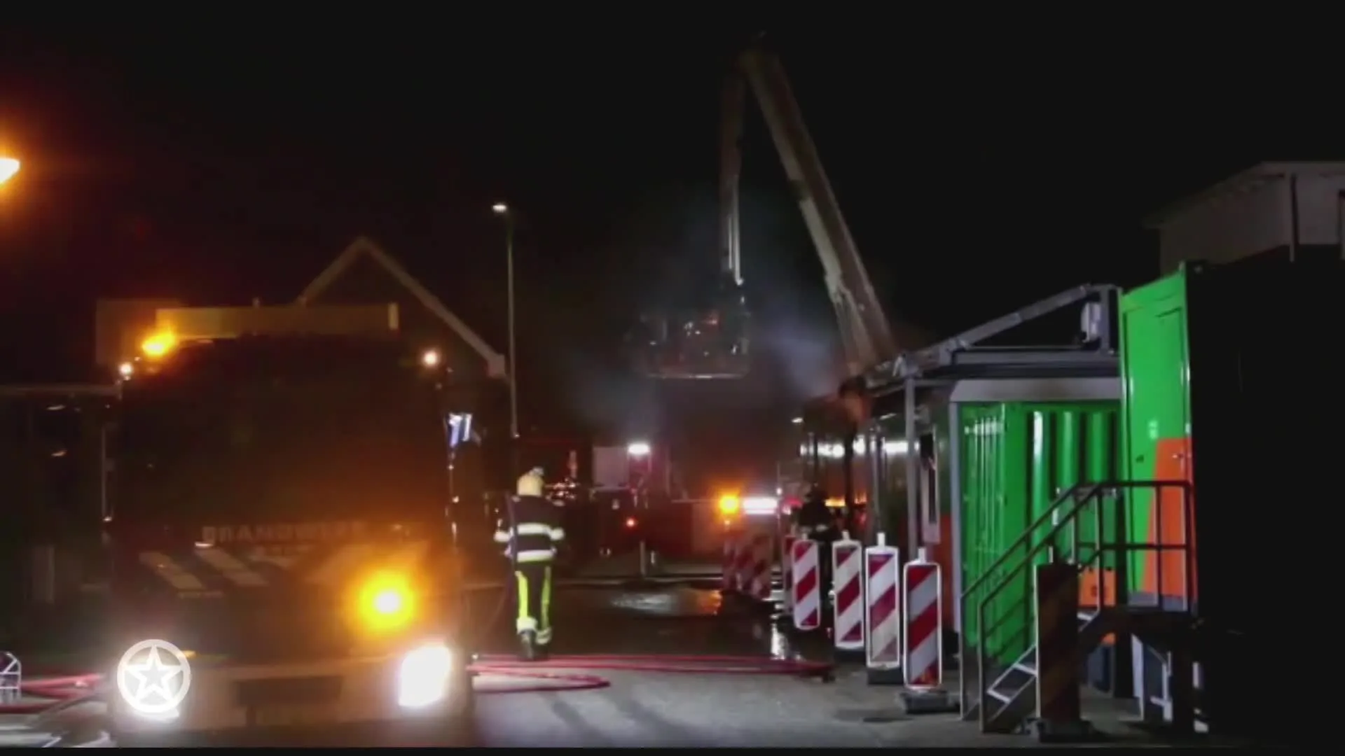 Brand bij huis van moeder Ferry Doedens
