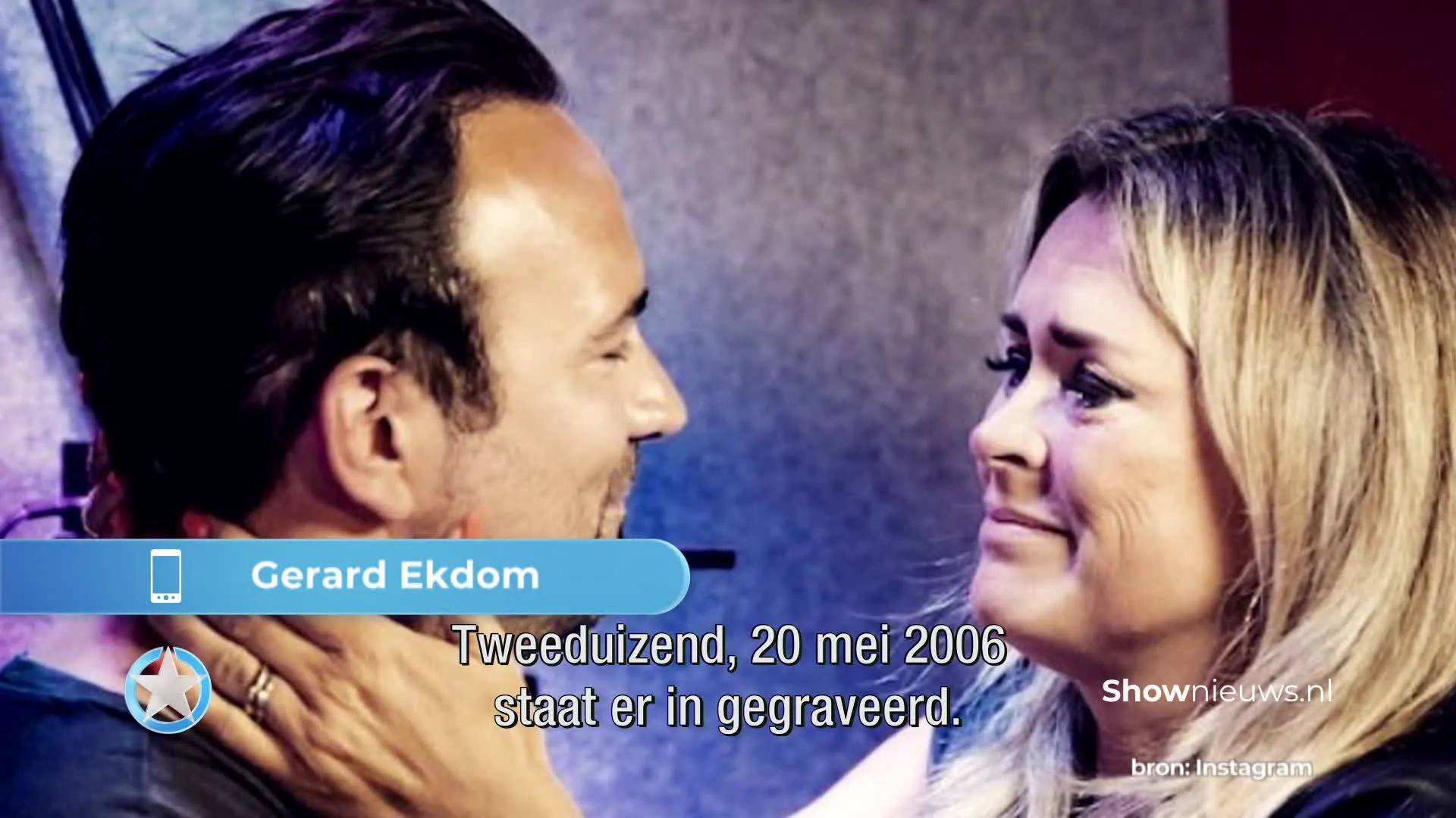 OH JEE: Gerard Ekdom verliest trouwring