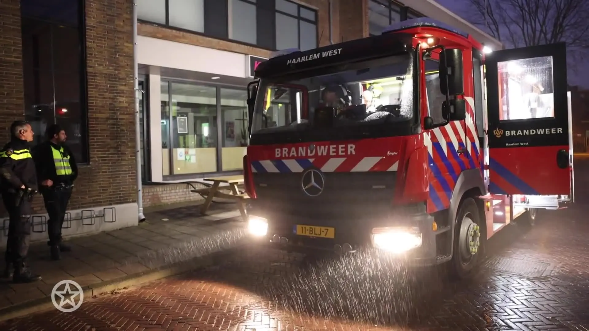 Brand in sportschool Haarlem