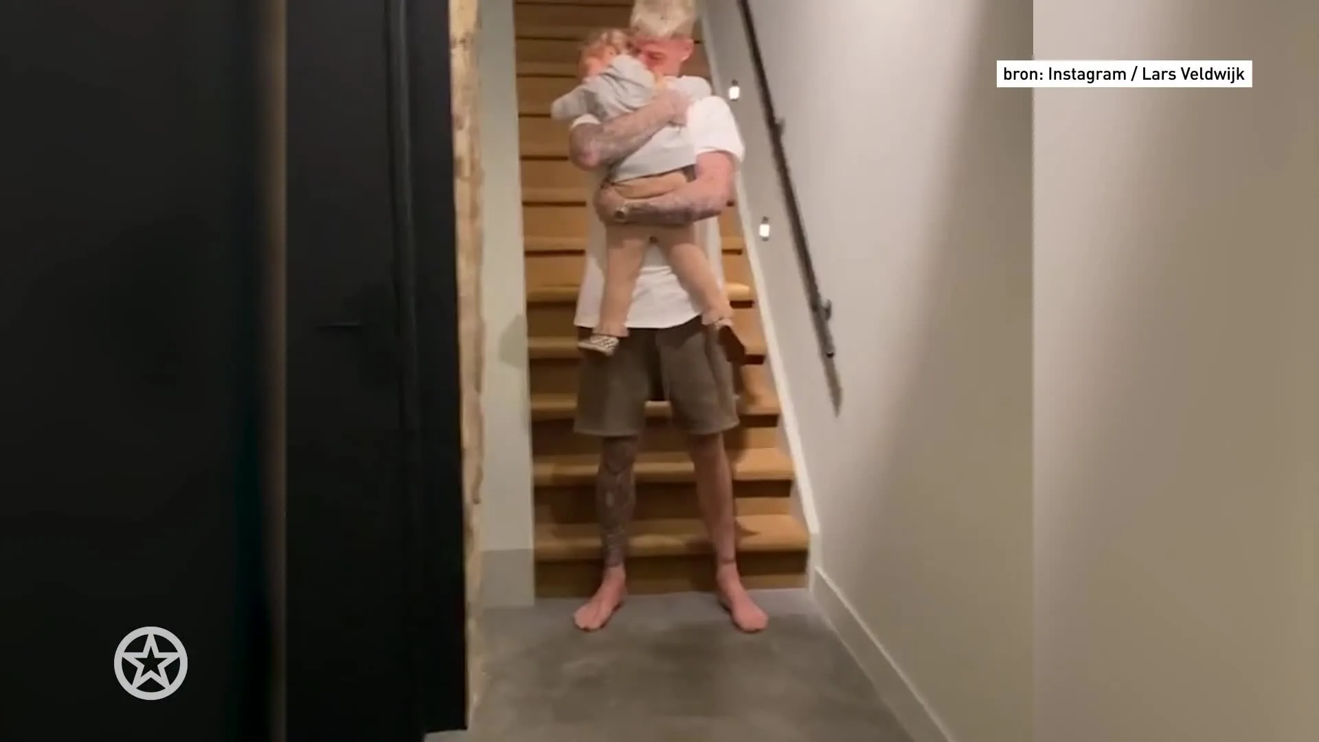 Lars Veldwijk weer herenigd met dochter Zara-Lizzy