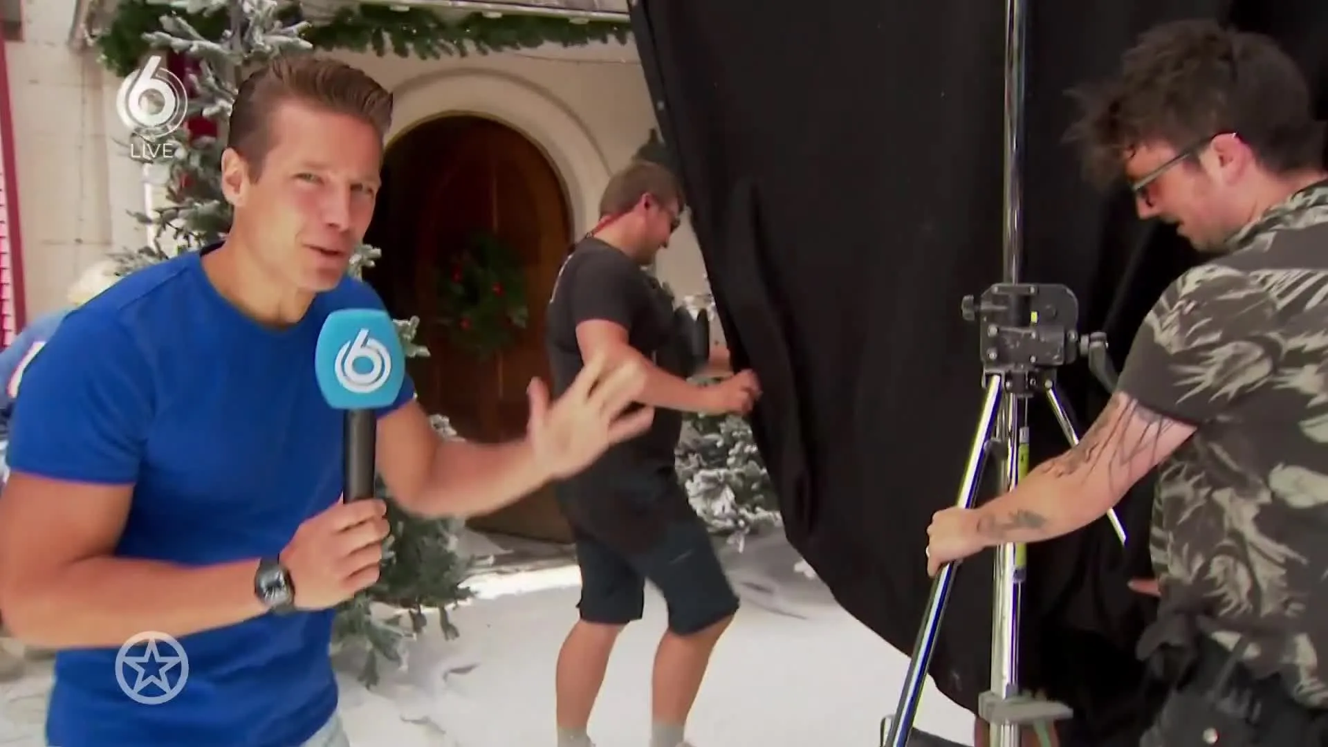 Zo gaat het eraan toe op de set van De Familie Claus 3