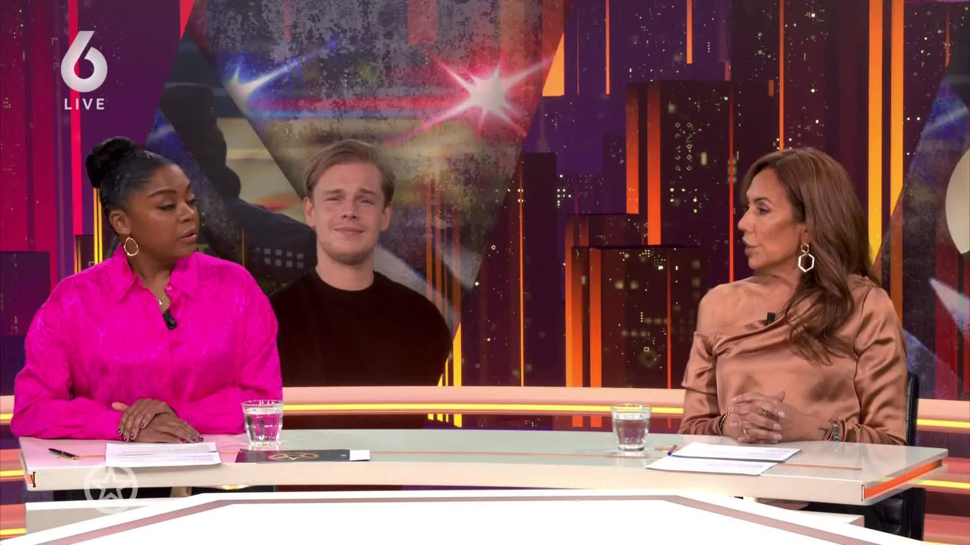 Dennis Schouten: in zijn gezicht gestoken tijdens het uitgaan.