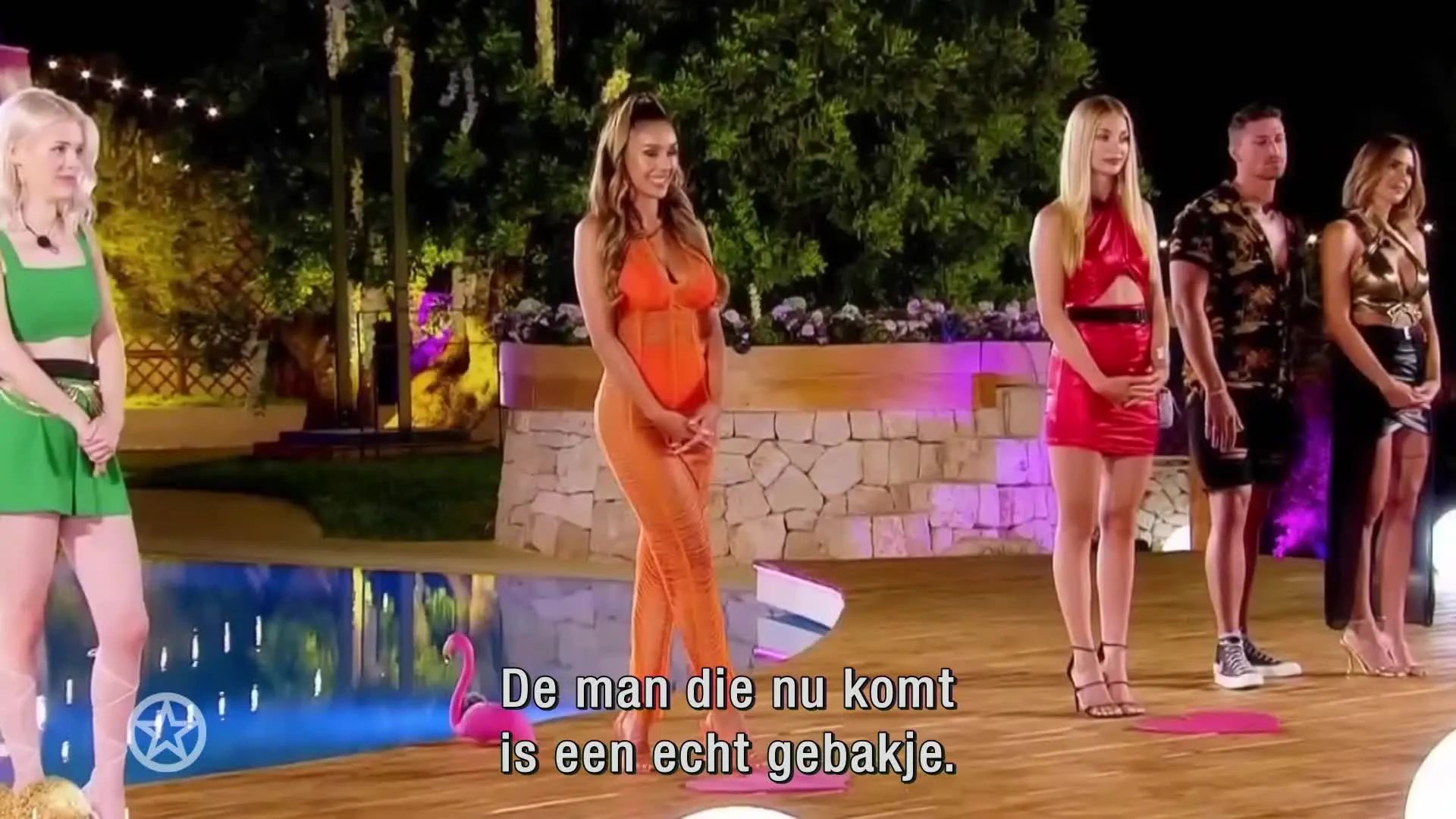 Sylvie flirt er flink op los