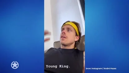 André Hazes neemt Monique in de maling