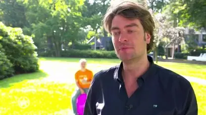Frank Dane geniet intens van pasgeboren zoontje