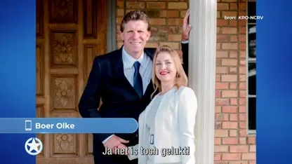 BZV-Boer Olke en zijn Hilda zijn in huwelijksbootje gestapt!