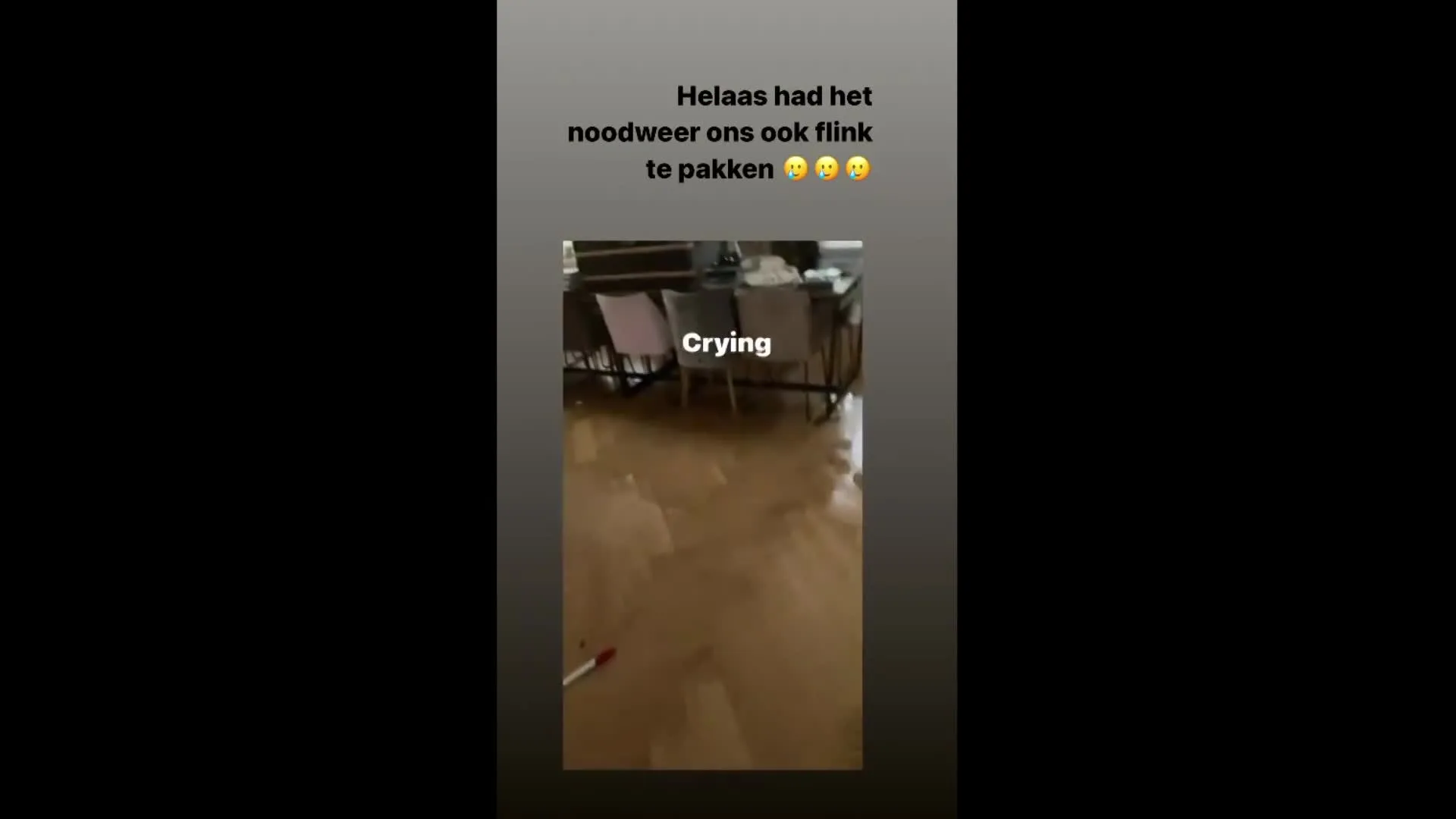 Ook huis Sonja Bakker getroffen door noodweer