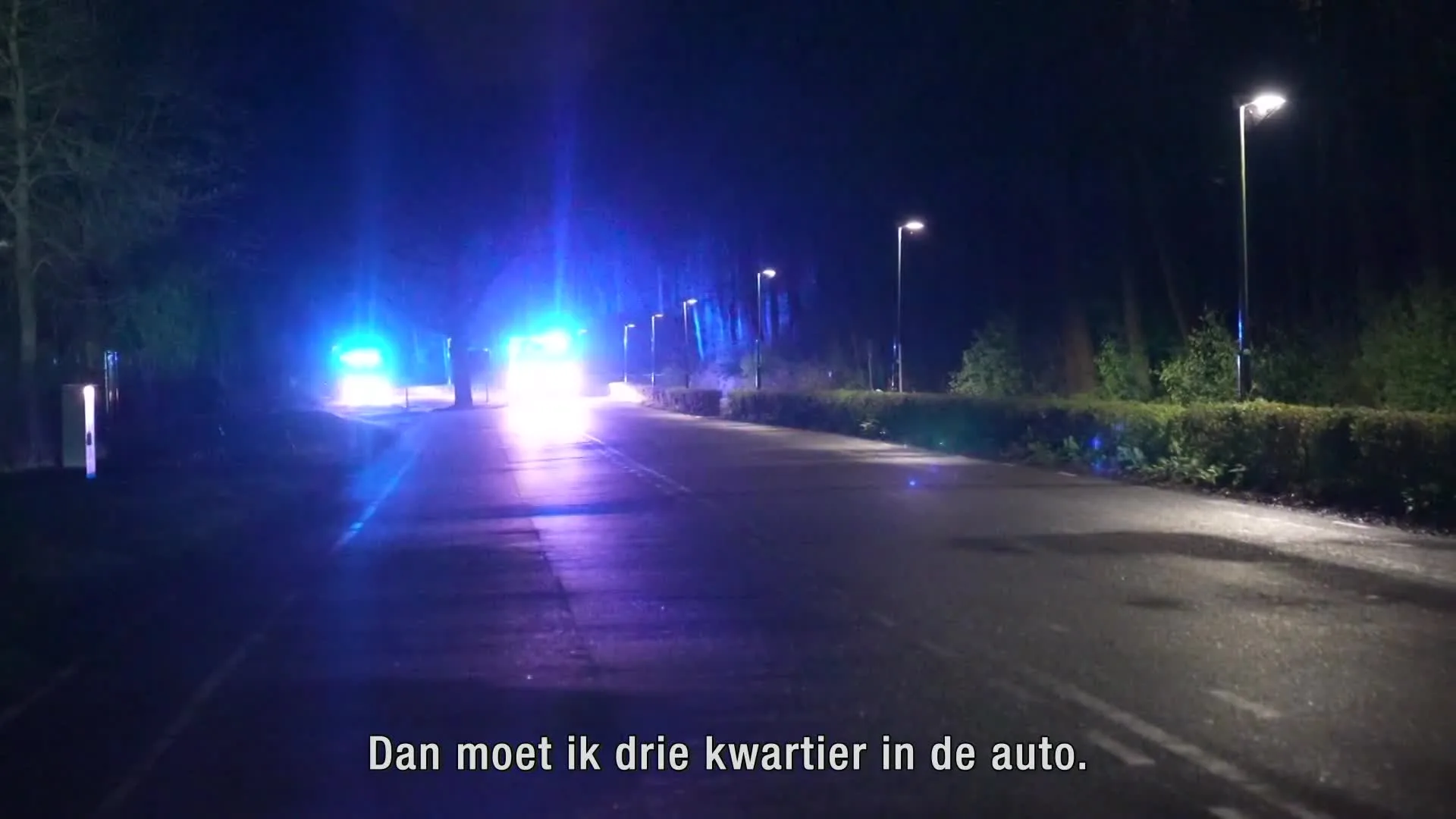 Peter Gillis opgeschrikt door grote brand