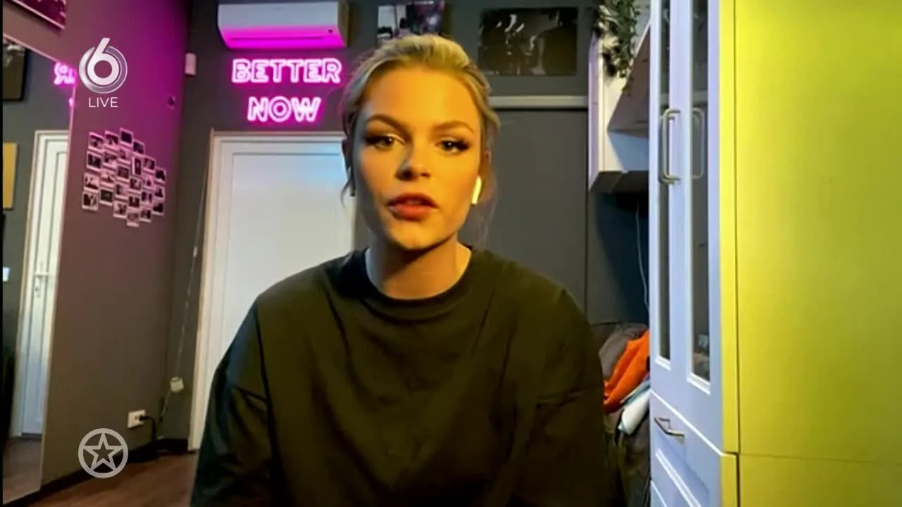 Davina Michelle verzorgt 'bijzondere water-act' op Songfestiv...