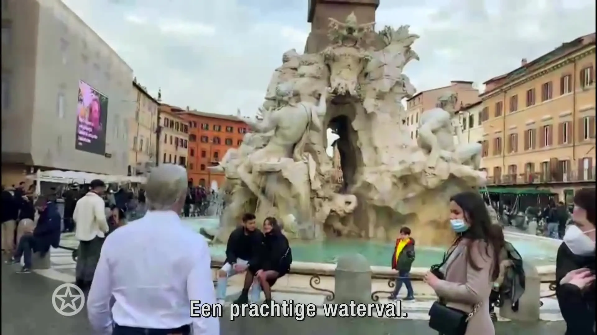 Dries Roelvink klaar voor clipopnames in Rome