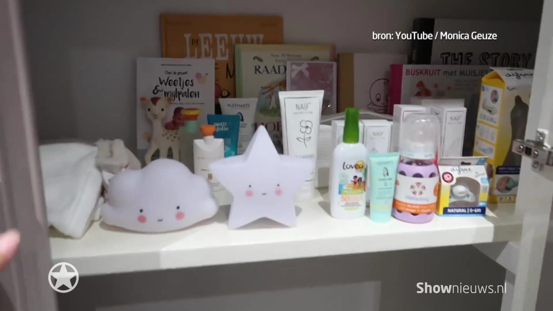 Monica Geuze geeft inkijkje in babykamer