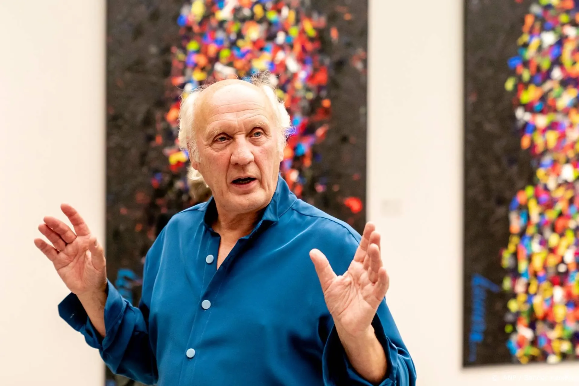 Schilderijen Herman van Veen te zien in tentoonstelling Singer