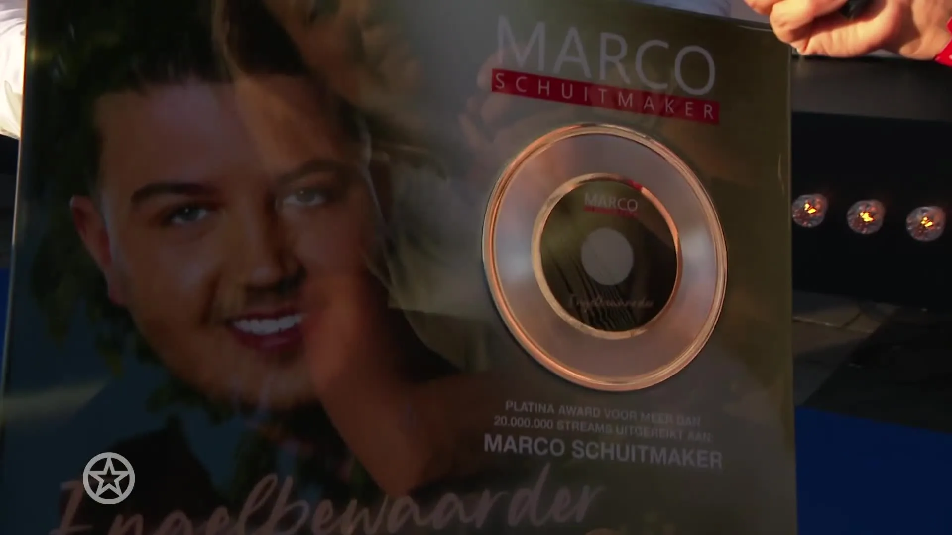 Platina plaat voor Marco Schuitmaker