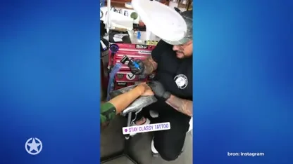 Glennis Grace laat twee mega tattoos zetten op deze plekken