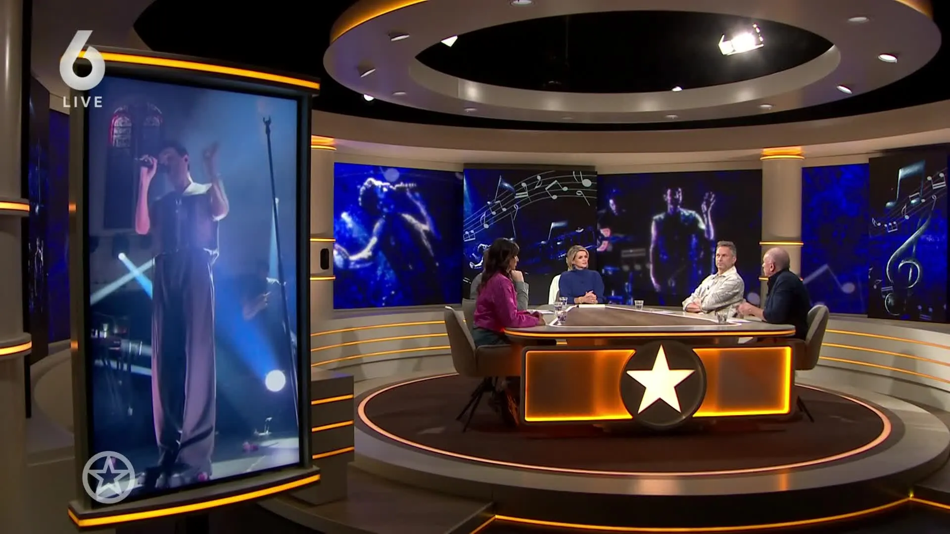 Shownieuws-tafel kritisch over Duncan Laurence.