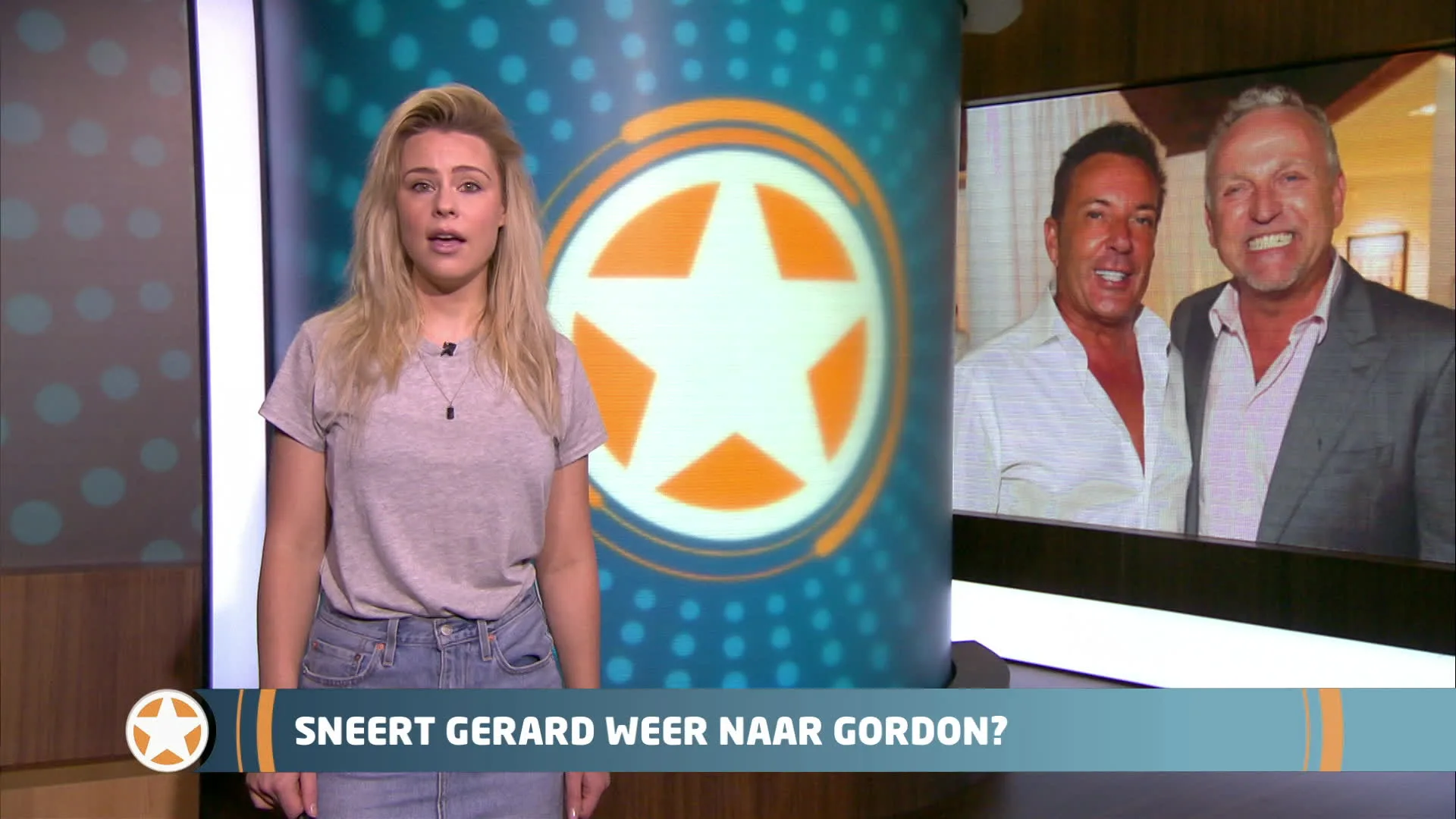 Show Update: Sneert Gerard weer naar Gordon?
