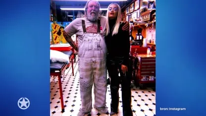 Rita Ora te gast bij Henk Schiffmacher