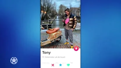 WAT?! Tony Junior nu al gespot op Tinder na break-up Maan!
