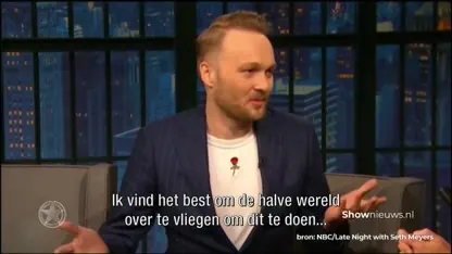 Lubach grapt op Amerikaanse tv