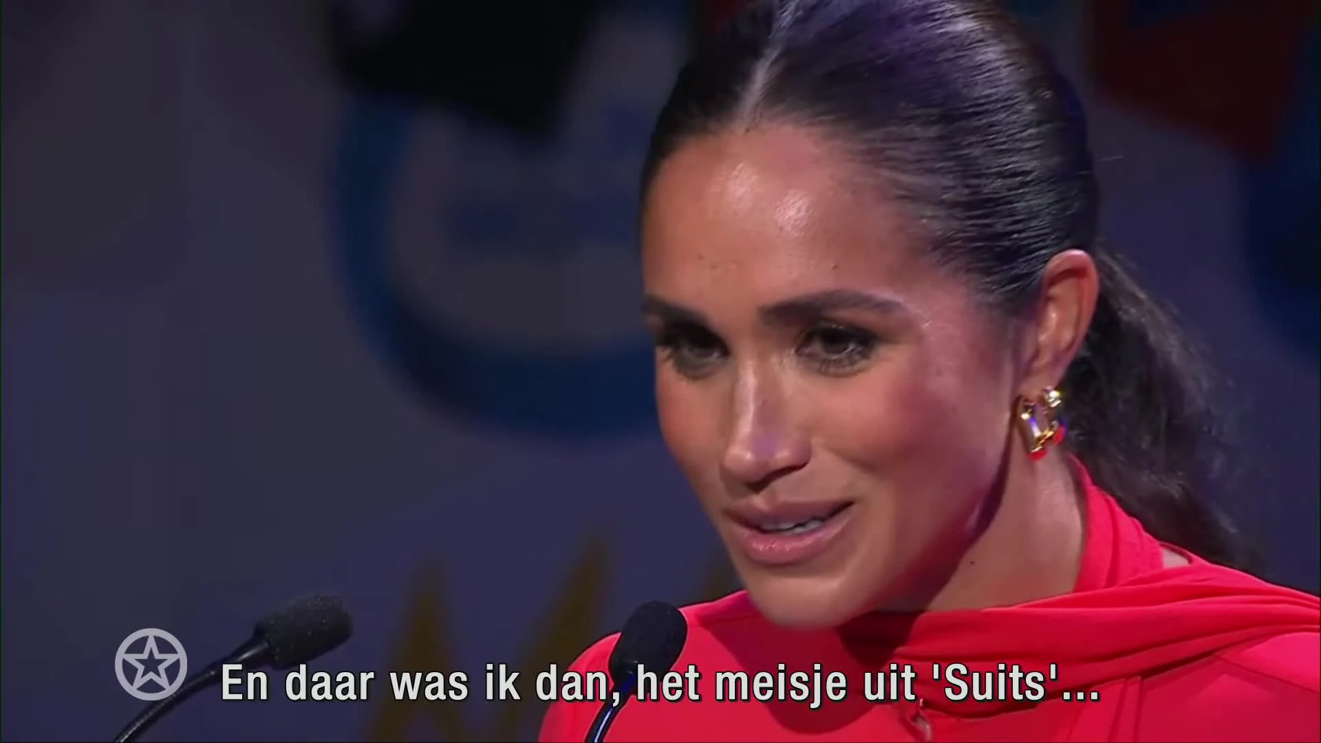 Meghan geeft eerste speech in Verenigd Koninkrijk sinds vertrek