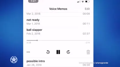 Zo had het nummer Breathin van Ariana Grande bijna geheten!
