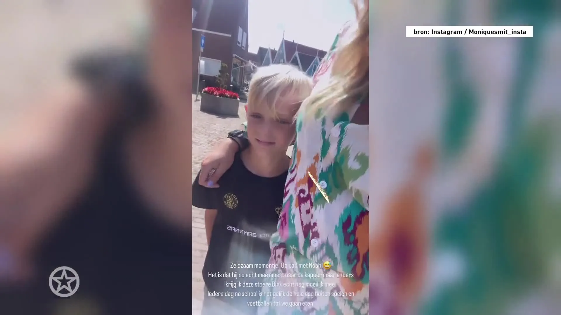 Monique beleeft uitzonderlijk moment met zoon