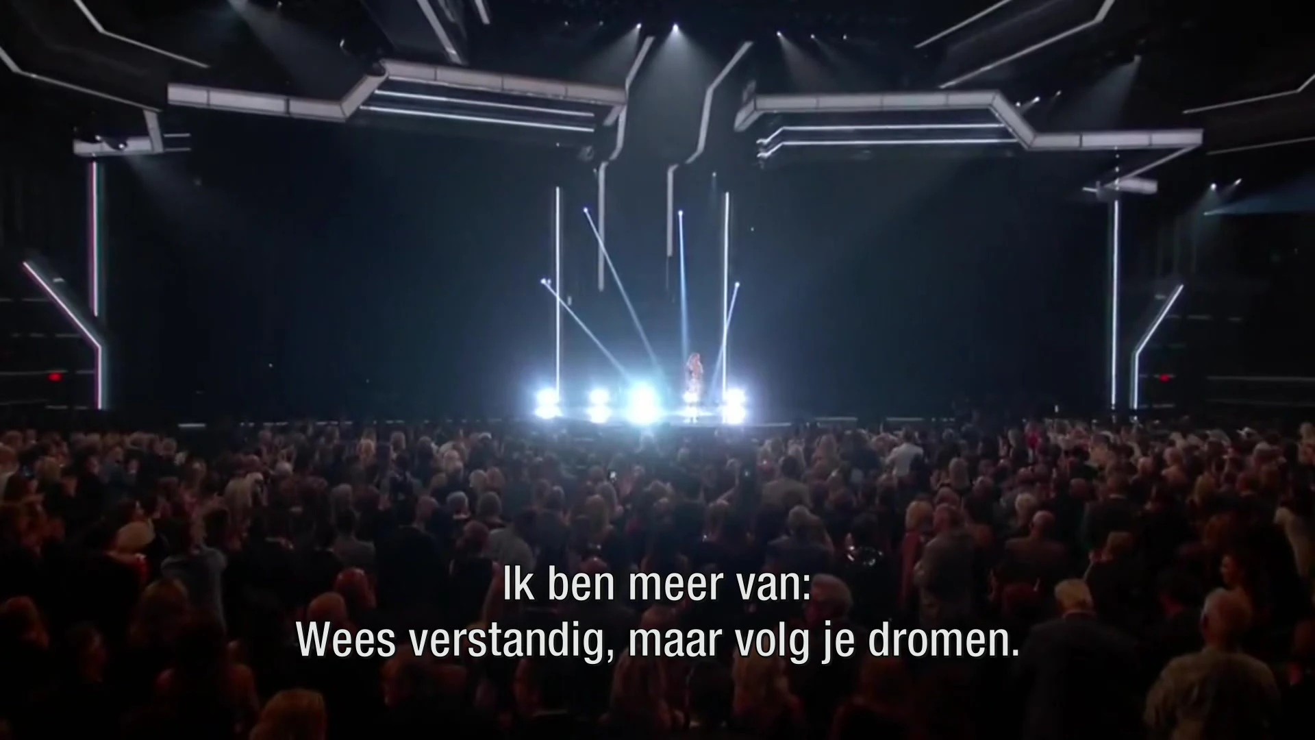 Ilse spreekt haar grote idool Carrie Underwood