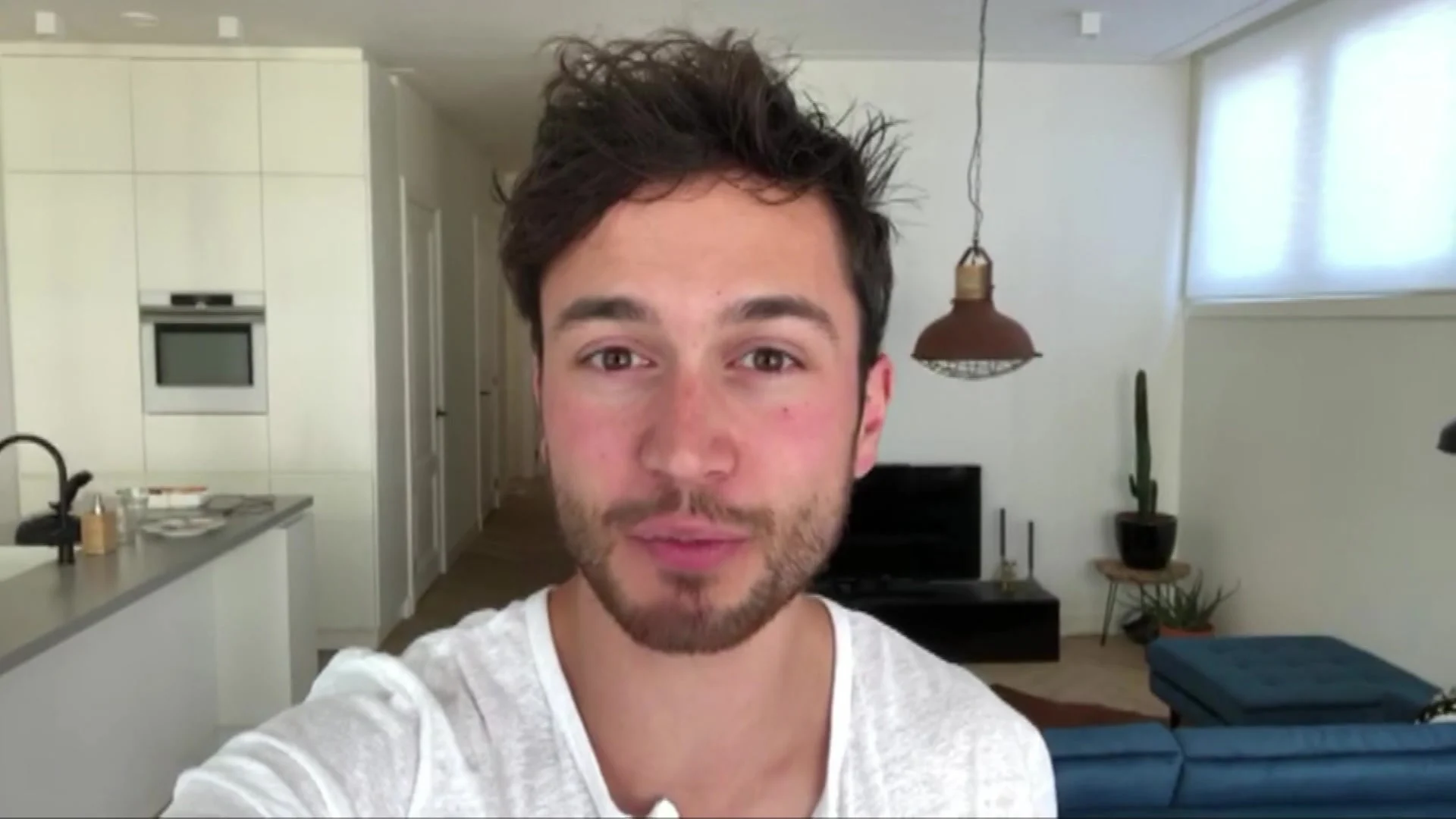 Monica Geuze bevallen