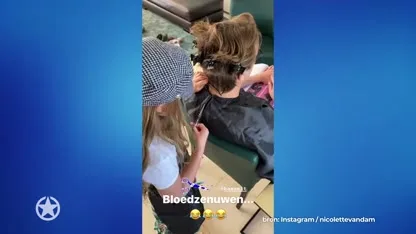 Bas Smit stevig onder handen genomen door zijn dochters