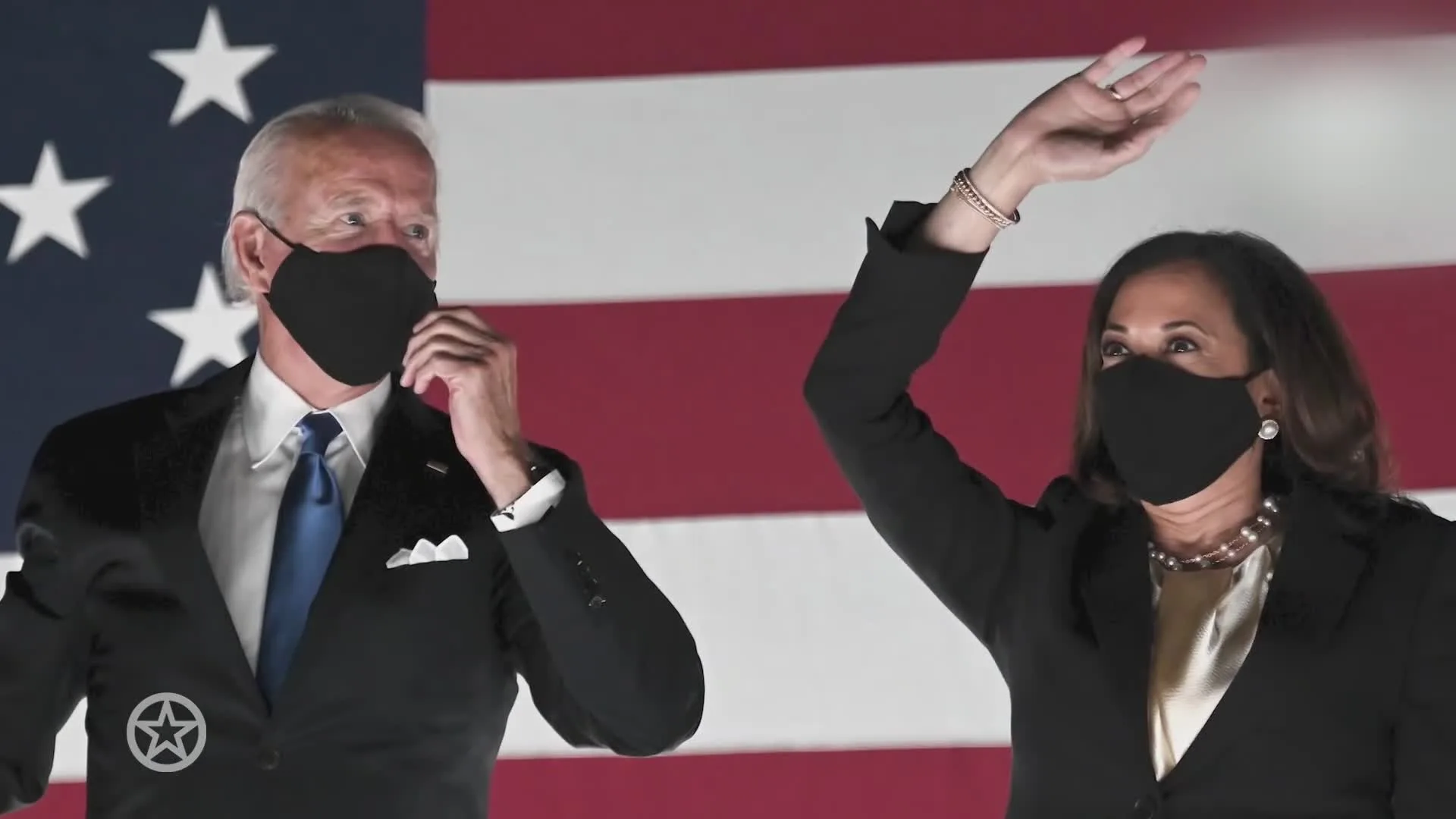 Vicepresident Kamala Harris lijkt minder populair