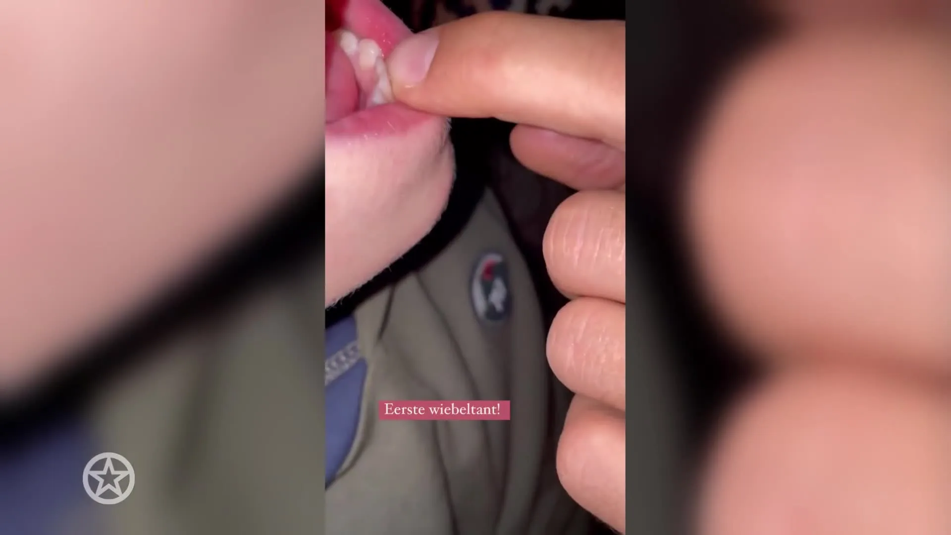 Kleinste André Hazes heeft eerste wiebeltand