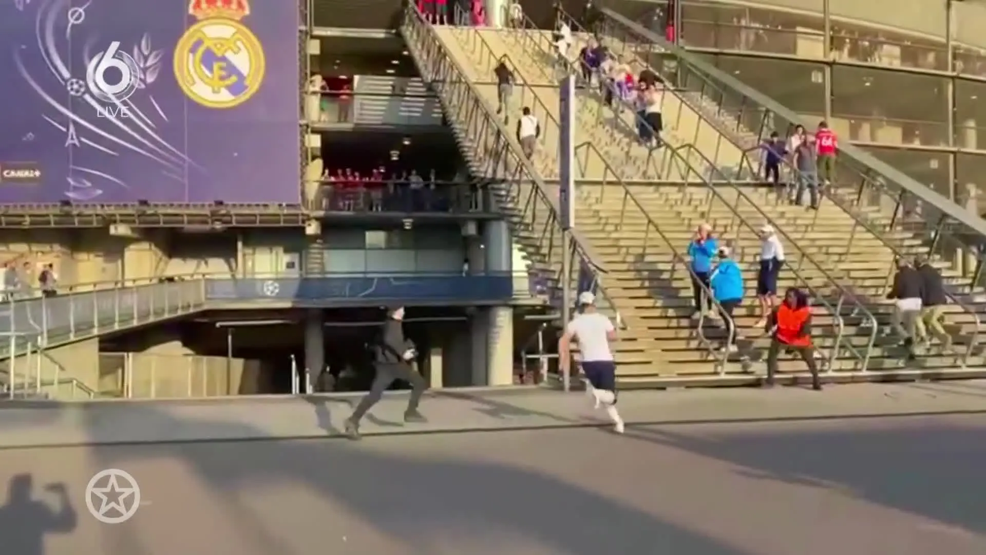 Rellen bij finale Champions League