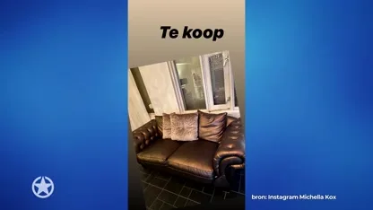 Michella Kox los op Marktplaats: 'Ik steek die bank nog liever in de fik'
