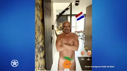 Maik de Boer gaat uit de kleren op Koningsdag